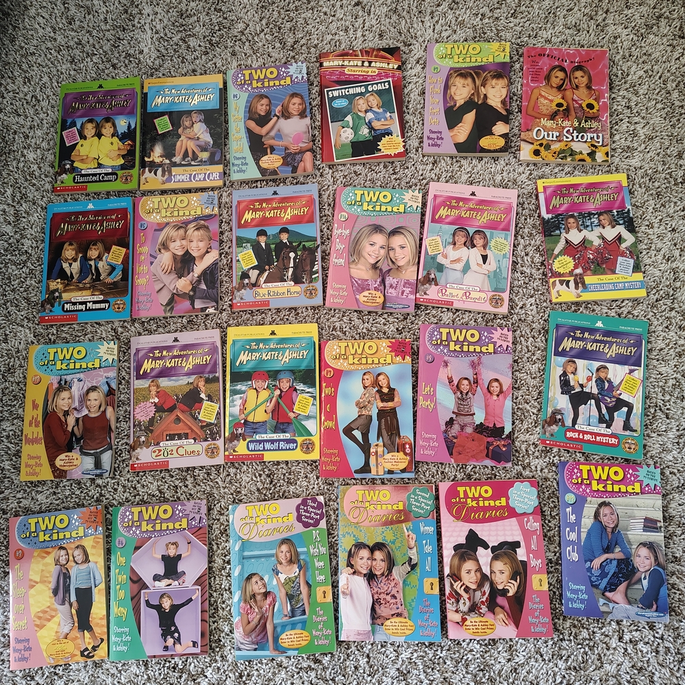Mary Kate And Ashley kids Chapter Book Collection Set Vintage